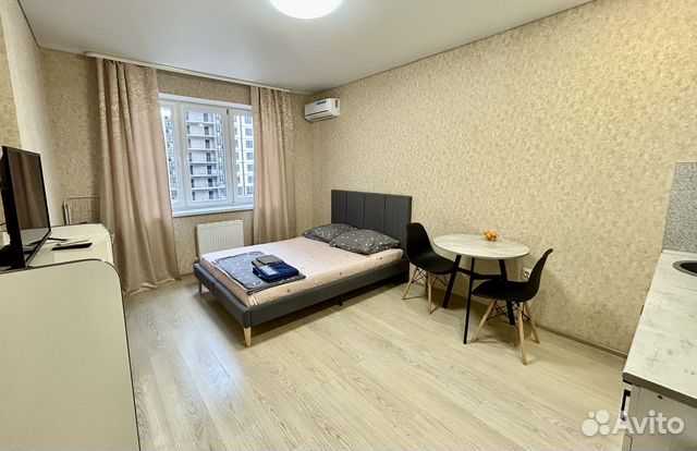 

Квартира-студия, 27 м², 1 кровать
