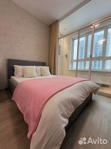 

Квартира-студия, 37 м², 2 кровати