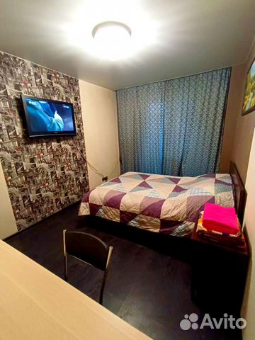 

1-к. квартира, 42 м², 2 кровати