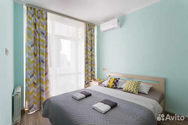 

1-к. квартира, 50 м², 3 кровати