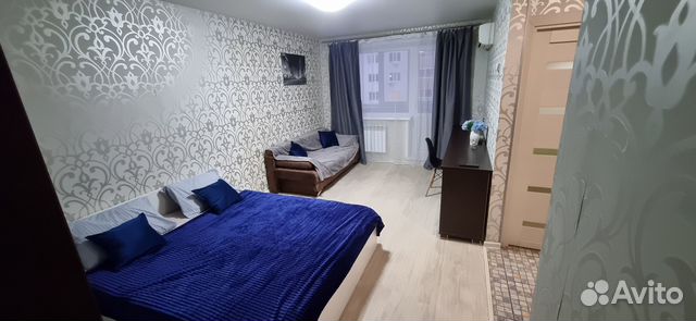 

1-к. квартира, 36 м², 2 кровати