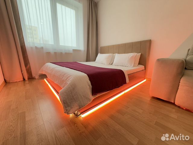 

1-к. квартира, 45 м², 2 кровати