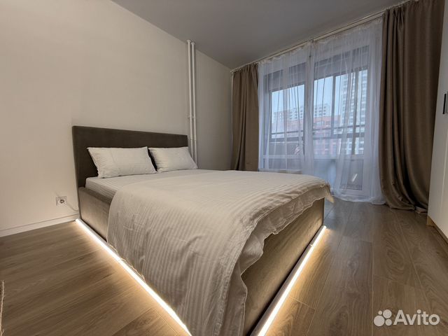 

1-к. квартира, 41 м², 2 кровати