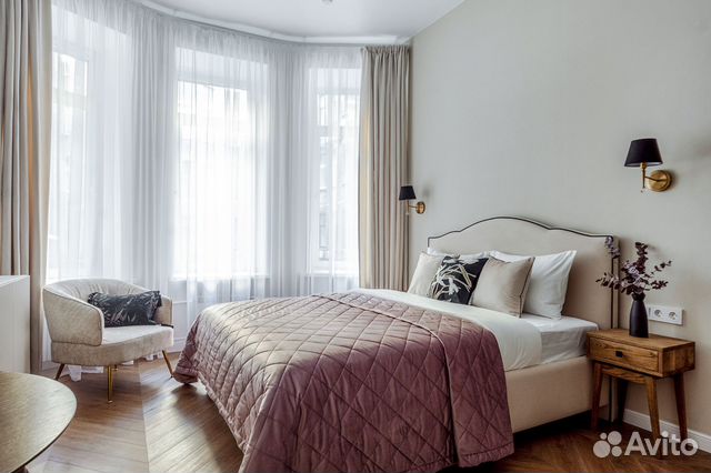 

Квартира-студия, 30 м², 2 кровати