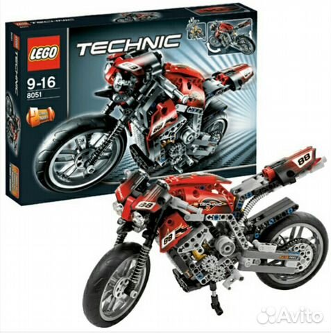 lego technic motorbike