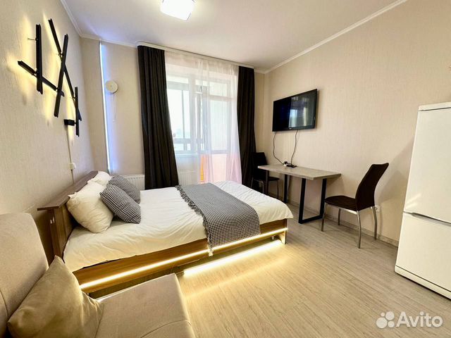 

Квартира-студия, 34,5 м², 2 кровати
