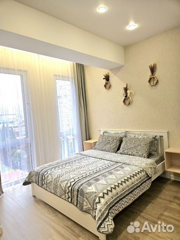 

Квартира-студия, 32 м², 2 кровати