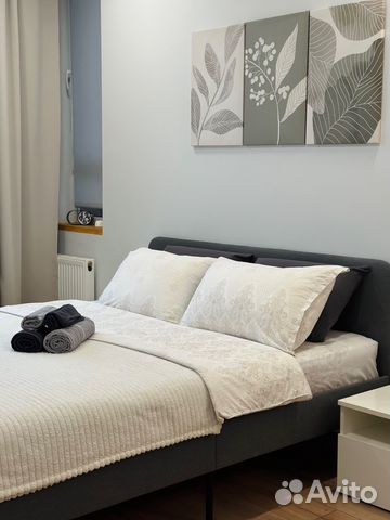 

1-к. квартира, 40 м², 2 кровати