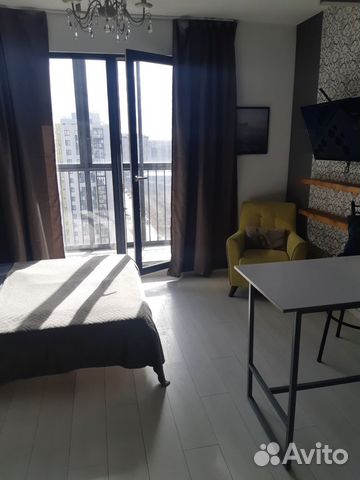 

Квартира-студия, 32 м², 1 кровать