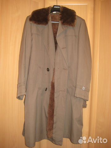 Меховое пальто-дубленка (Румыния)