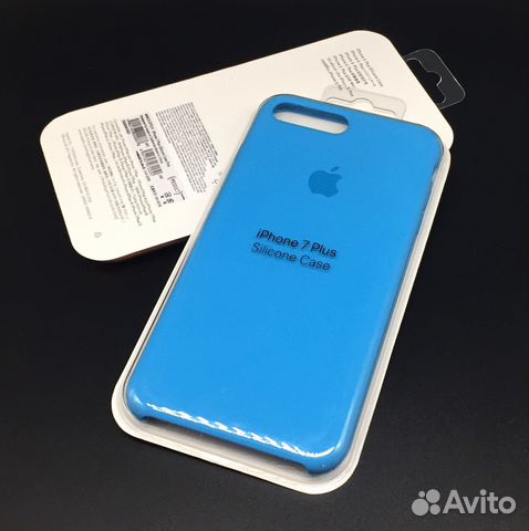 iPhone 7Plus Silicon Case AAA Blue айфон 7 + Голуб iPhone 7Plus Silicon Case AAA Blue айфон 7 + Голуб