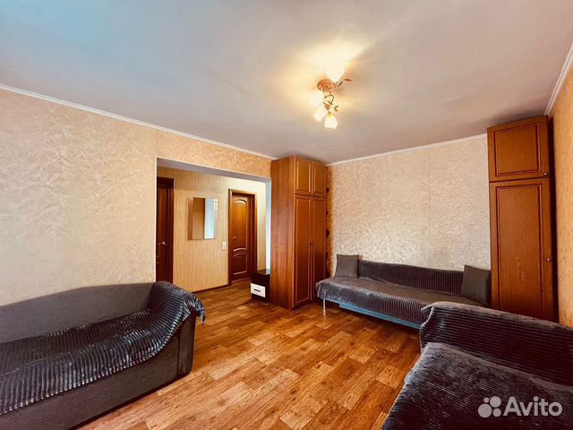 

1-к. квартира, 38 м², 3 кровати