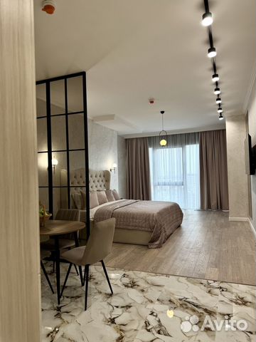 

Квартира-студия, 48 м², 1 кровать