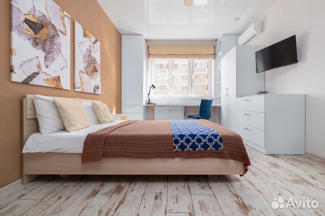 

1-к. квартира, 40 м², 2 кровати