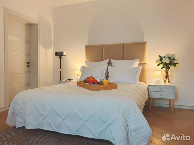

1-к. квартира, 38 м², 2 кровати