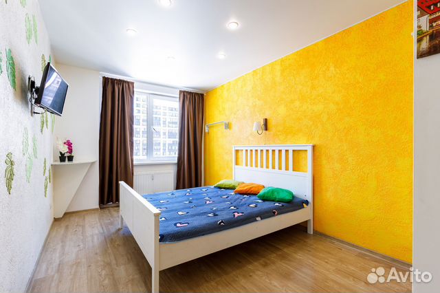 

Квартира-студия, 28 м², 2 кровати