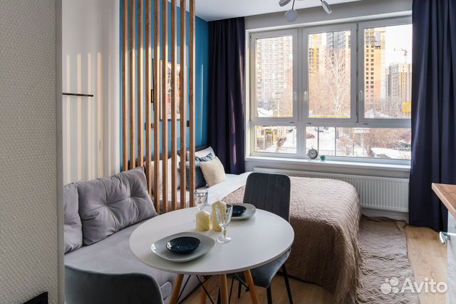 

Квартира-студия, 20 м², 2 кровати