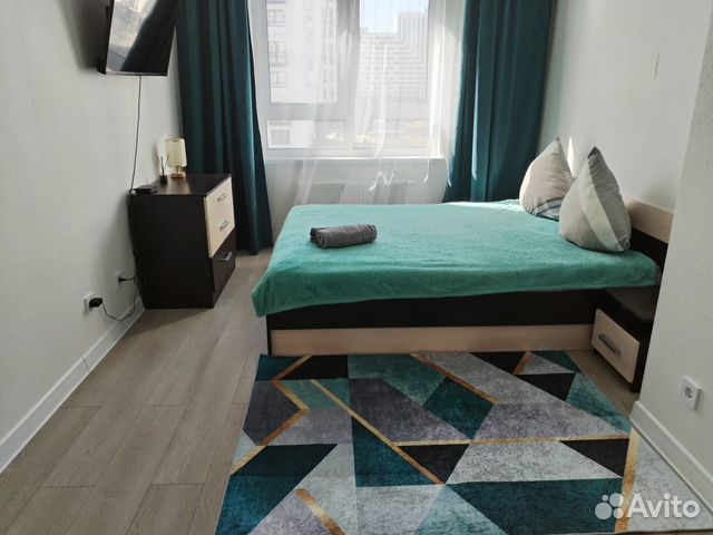 

1-к. квартира, 35 м², 2 кровати