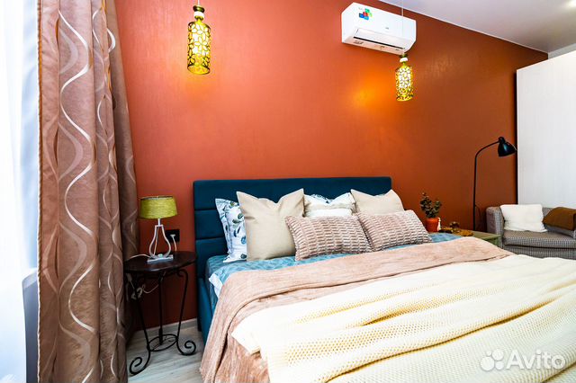 

1-к. квартира, 45 м², 2 кровати