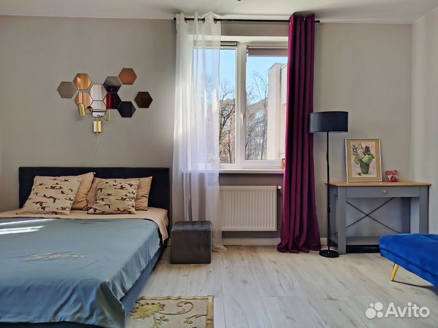 

1-к. квартира, 37 м², 2 кровати