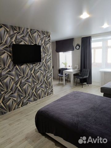 

Квартира-студия, 30 м², 2 кровати