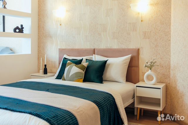 

1-к. квартира, 45 м², 3 кровати