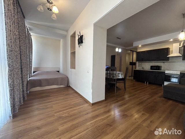 

Квартира-студия, 30 м², 3 кровати