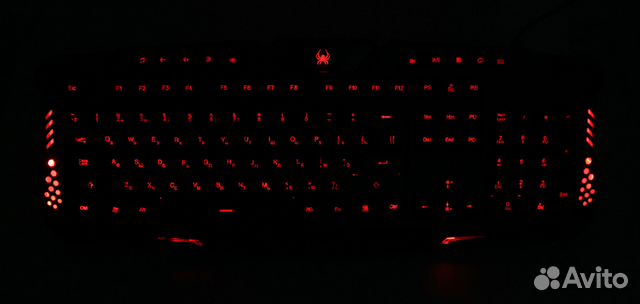 Клавиатура игровая Gembird 3 подсветки (С)