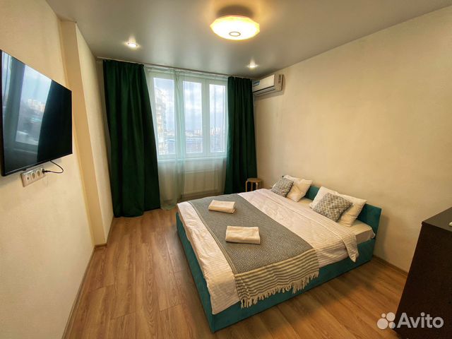 

1-к. квартира, 37 м², 3 кровати