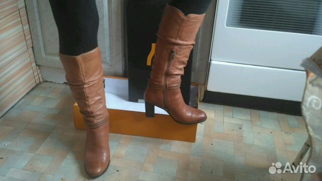 Сапоги рыжие. Евро. р-39 Сапоги рыжие. Евро. р-39