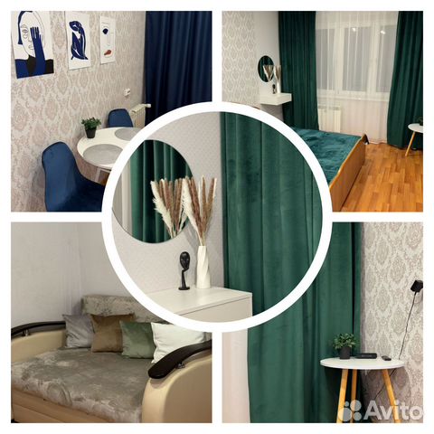 

1-к. квартира, 40 м², 2 кровати