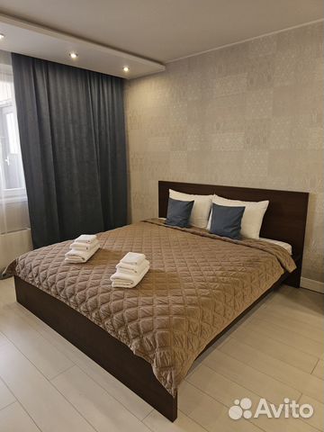 

1-к. квартира, 44 м², 3 кровати