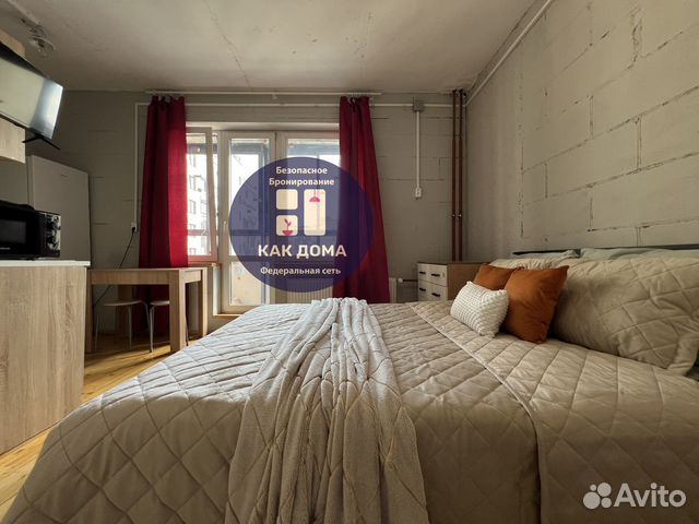 

Квартира-студия, 25 м², 1 кровать