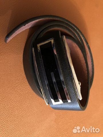 Ремень мужской кожаный черный Ремень мужской кожаный черный