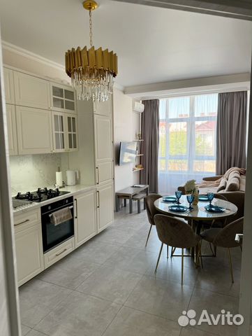 

1-к. квартира, 52 м², 2 кровати