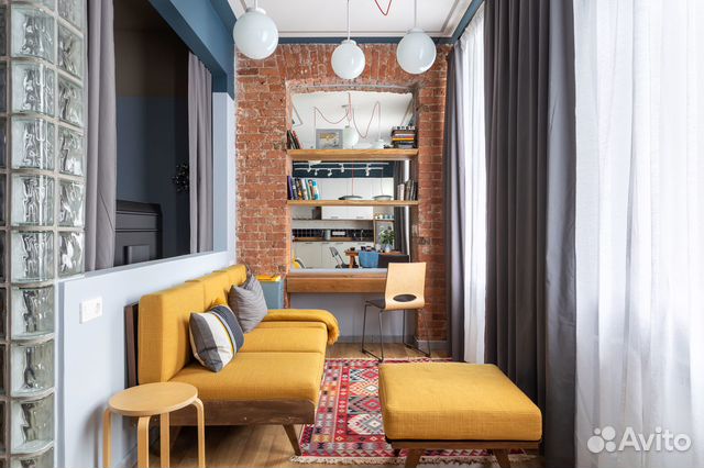 

1-к. квартира, 37 м², 2 кровати