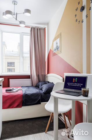 

Квартира-студия, 10,8 м², 1 кровать