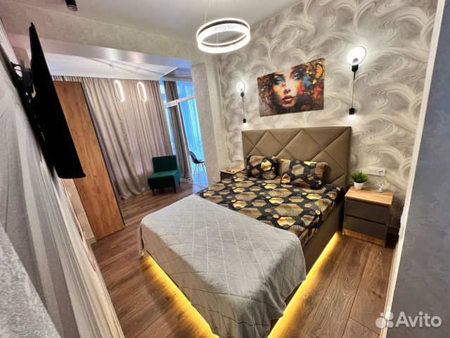 

Квартира-студия, 30 м², 2 кровати