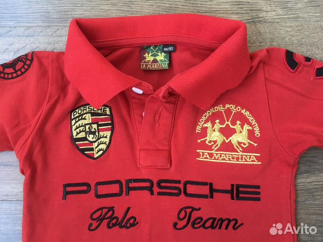 Футболка поло Porsche от la Martina Футболка поло Porsche от la Martina