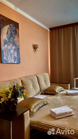 

1-к. квартира, 34 м², 2 кровати