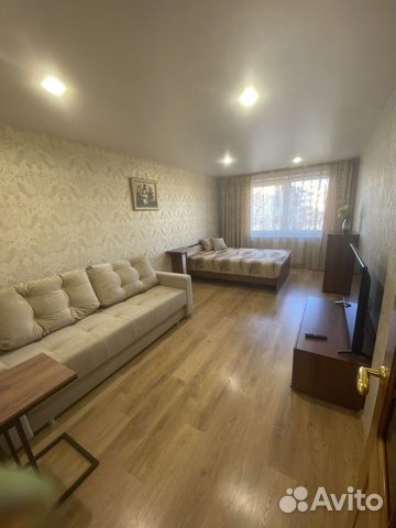 

1-к. квартира, 45 м², 2 кровати