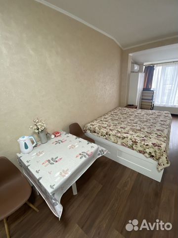 

Квартира-студия, 29 м², 2 кровати