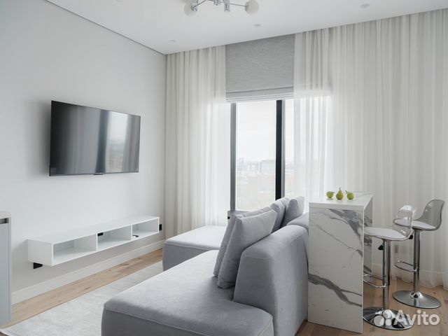 

Квартира-студия, 35 м², 2 кровати