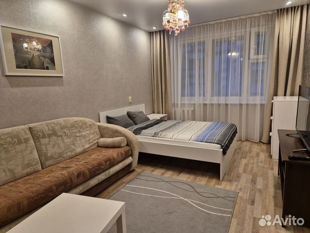 

1-к. квартира, 37 м², 2 кровати