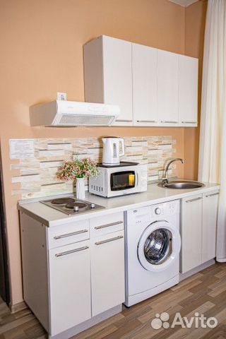

1-к. квартира в апарт-отеле, 30 м², 2 кровати