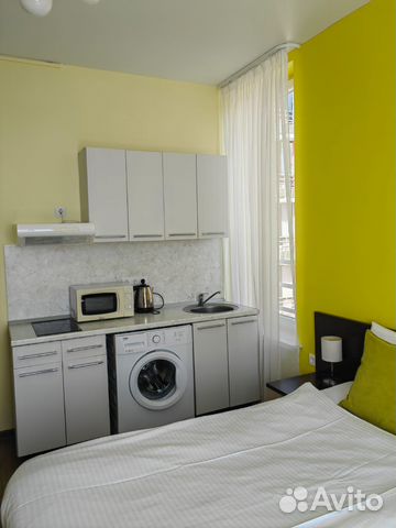 

1-к. квартира в апарт-отеле, 25 м², 2 кровати