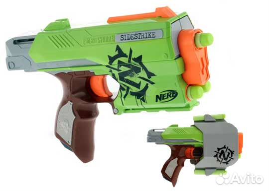 Blaster Zombie Systran - compact and super-accurate gun for kids, hits a ta...