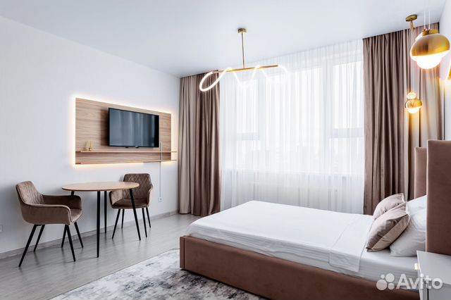 

Квартира-студия, 29 м², 1 кровать
