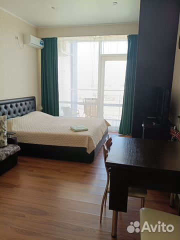 

Квартира-студия, 37 м², 4 кровати