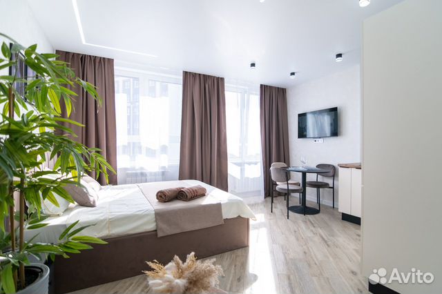 

Квартира-студия, 24 м², 2 кровати